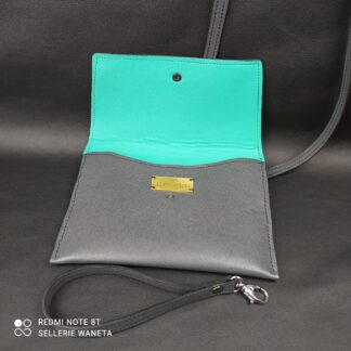 pochette-en-cuir-gris-turquoise-bandouliere-amovible