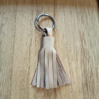 porte-clef-cuir-naturel-pompon