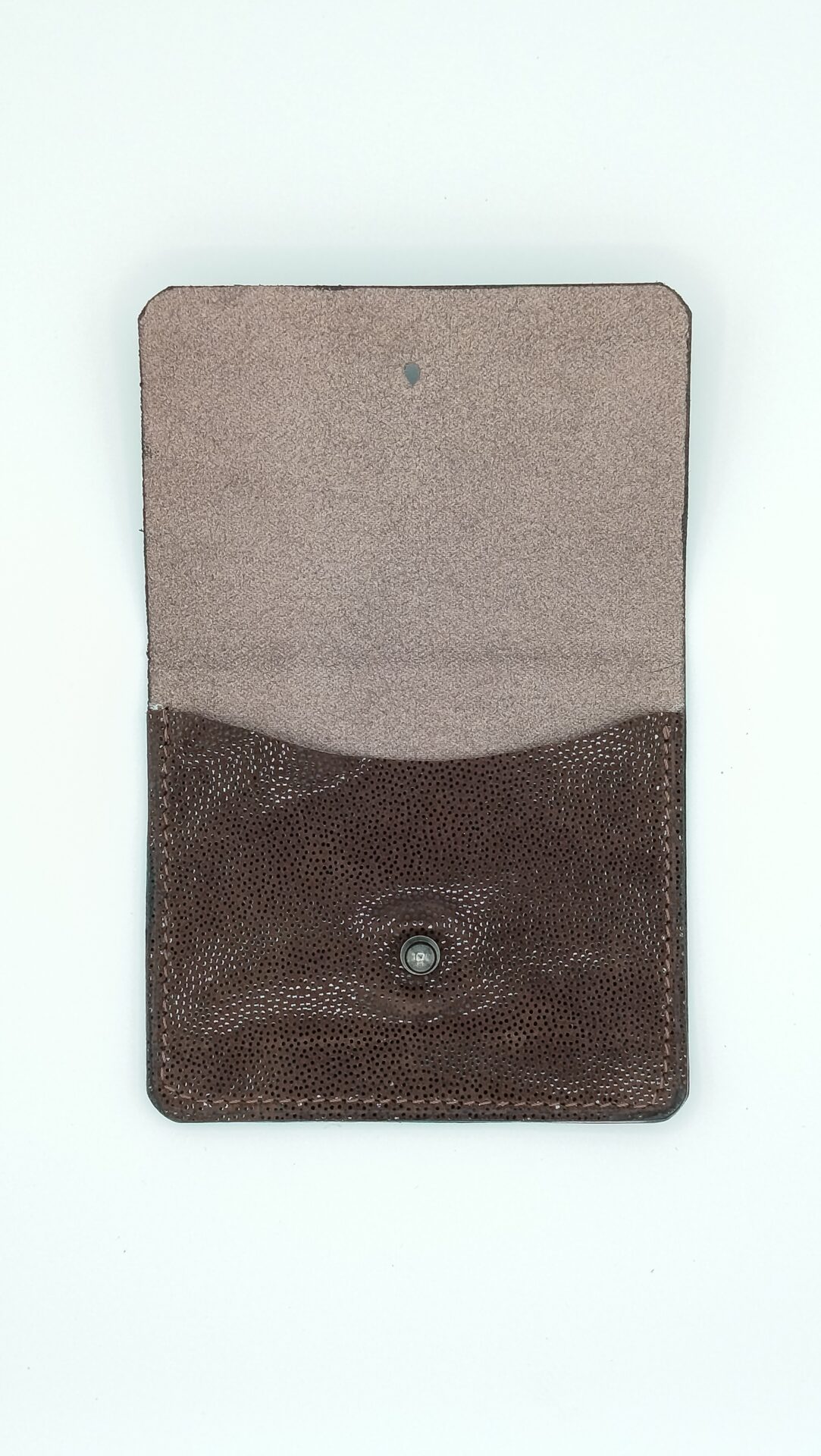 Porte cartes artisanal en cuir – Image 2